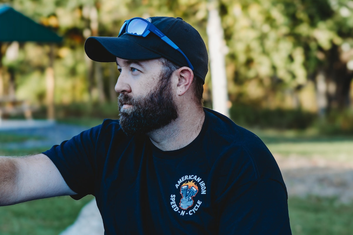 American Iron Men’s Premium Heavyweight Tee